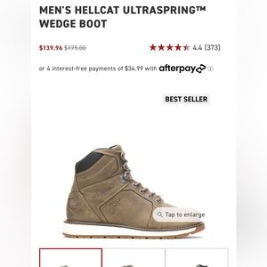 Wolverine Men's Hellcat Wedge 6 IN Boots